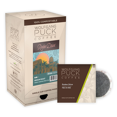 WOLFGANG PUCK COFFEE Rodeo Drive ® Soft Coffee Pods, PK108 PK 016433